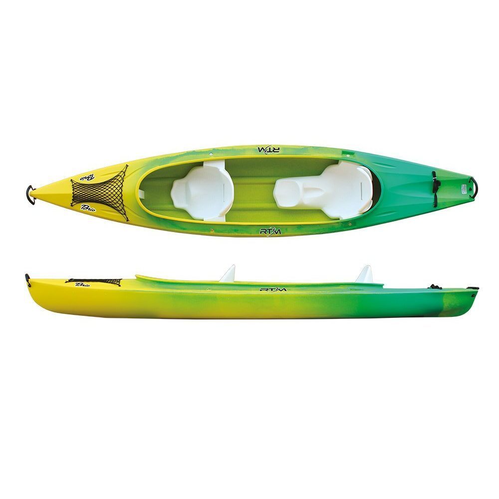 RTM Brio kayak tandem 395 cm 2 adultes + 1 enfant stable