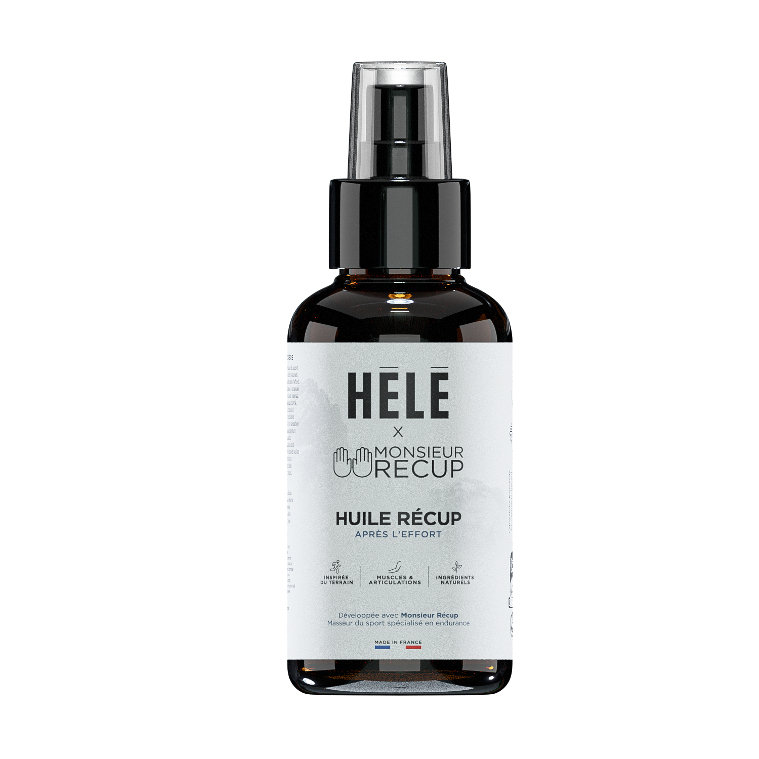 HÉLÉ Huile massage récupération arnica Monsieur Récup